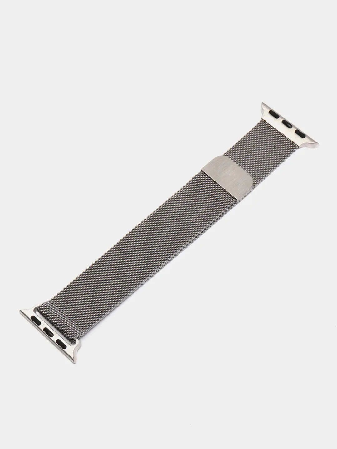 Серебряный ремешок для смарт-часов Apple Watch металлический, миланская петля, 38-49 мм ULTRA