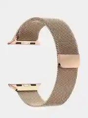 Золотой ремешок для смарт-часов Apple Watch металлический, миланская петля, 38-49 мм ULTRA