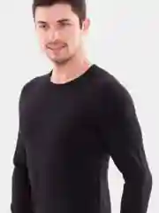 Черный термобелье мужское с начесом