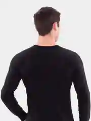 Черный термобелье мужское с начесом