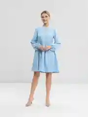 Ледяной платье женское повседневное, однотонное