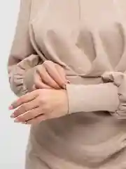 Бежевый платье женское