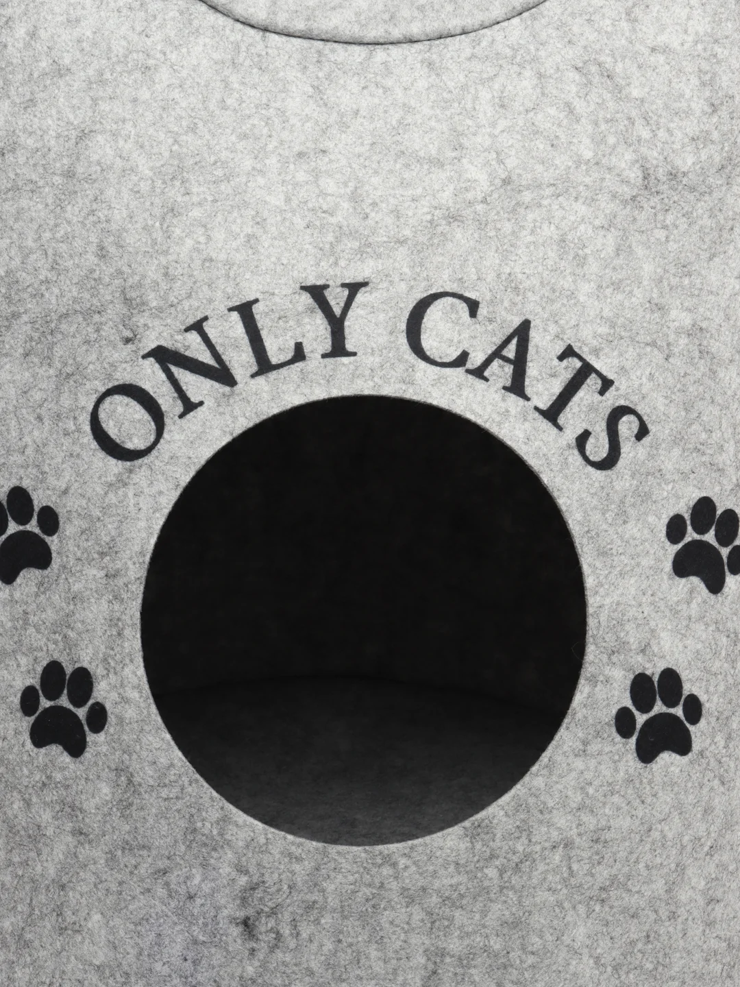 Домик для животных из войлока "ONLY CATS", 46 х 46 х 43 см