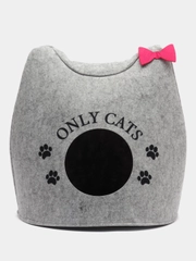 Домик для животных из войлока "ONLY CATS", 46 х 46 х 43 см