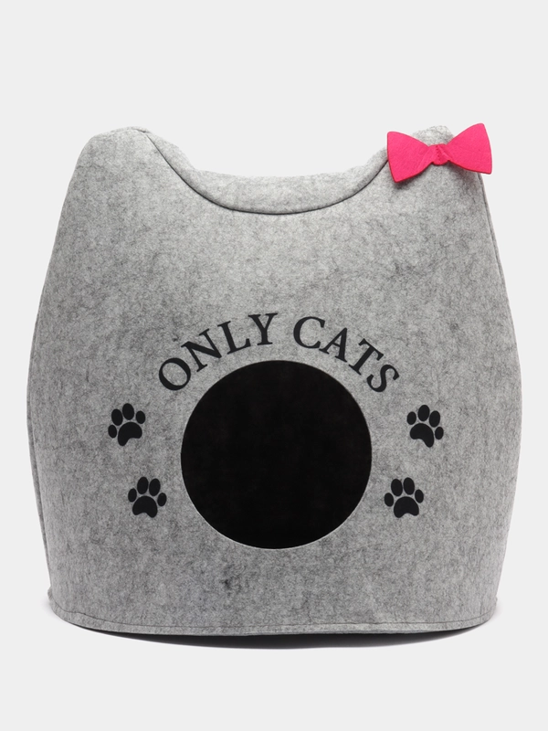Домик для животных из войлока "ONLY CATS", 46 х 46 х 43 см