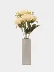 Бежевый искусственные цветы розы, букет, пионы, камелии