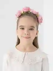 Конфетный ободок с цветами, Венок на голову, ободок карнавальный