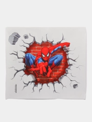 Наклейка в детскую комнату для мальчика Spider Man