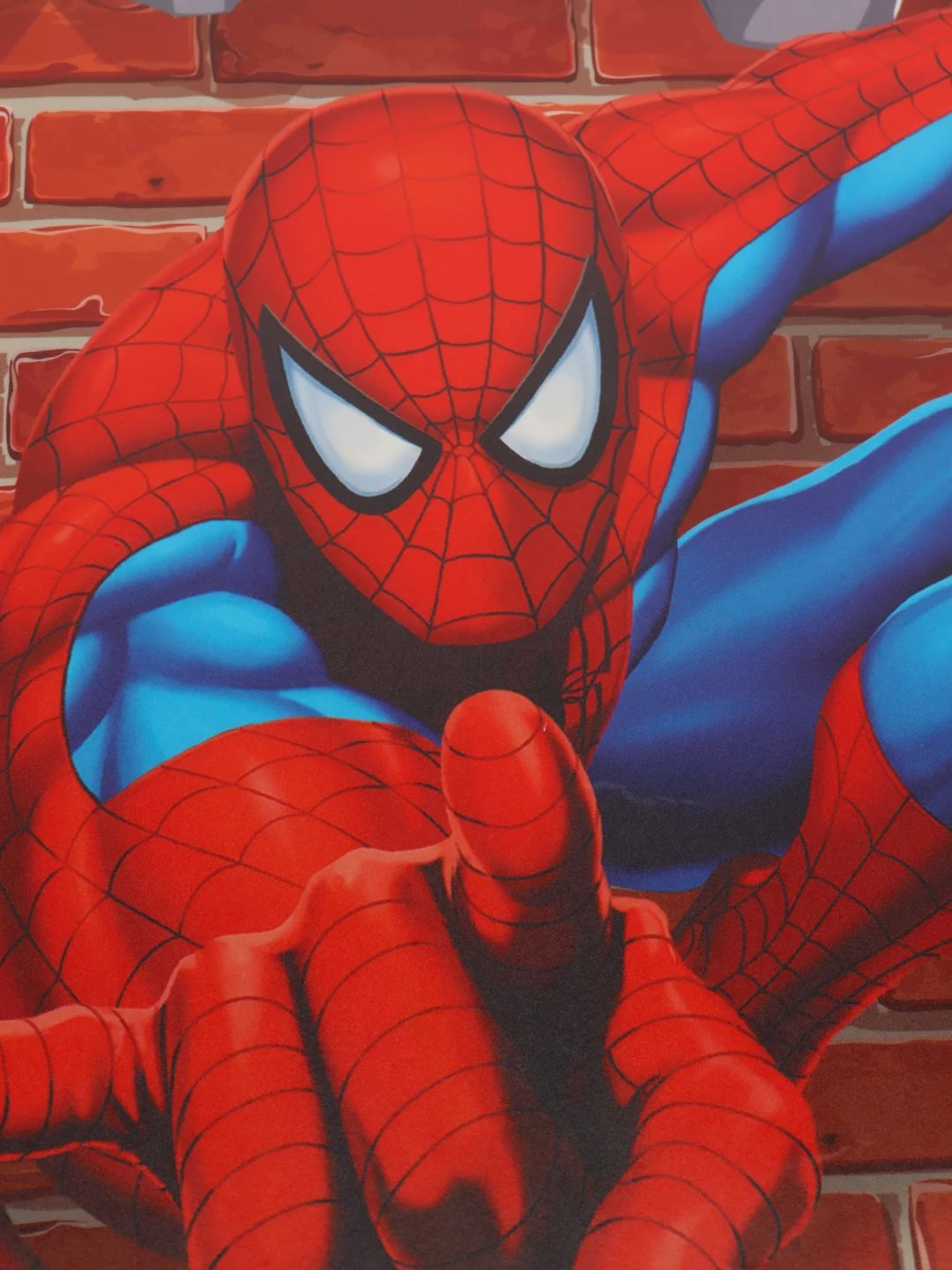 Наклейка в детскую комнату для мальчика Spider Man