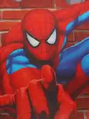 Наклейка в детскую комнату для мальчика Spider Man