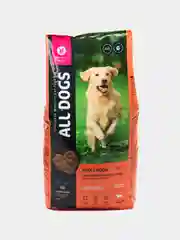 Сухой корм ALL DOGS (Олл Догс), говядина, овощи, 13 кг