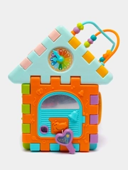 Развивающий дом-кубик Activity House Бизиборд