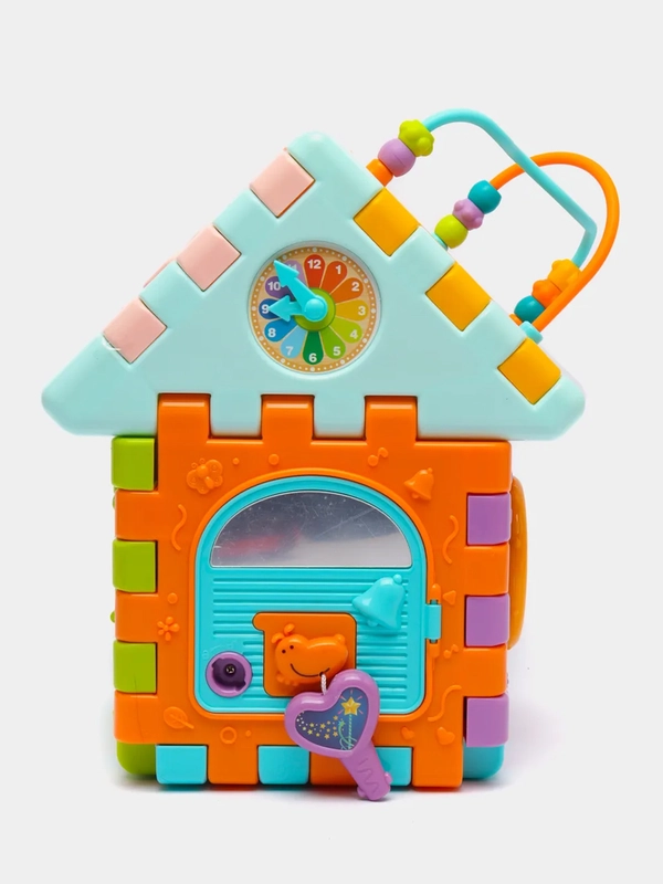 Развивающий дом-кубик Activity House Бизиборд