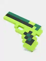 Зеленый пистолет по мотивам игры Minecraft (Майнкрафт)