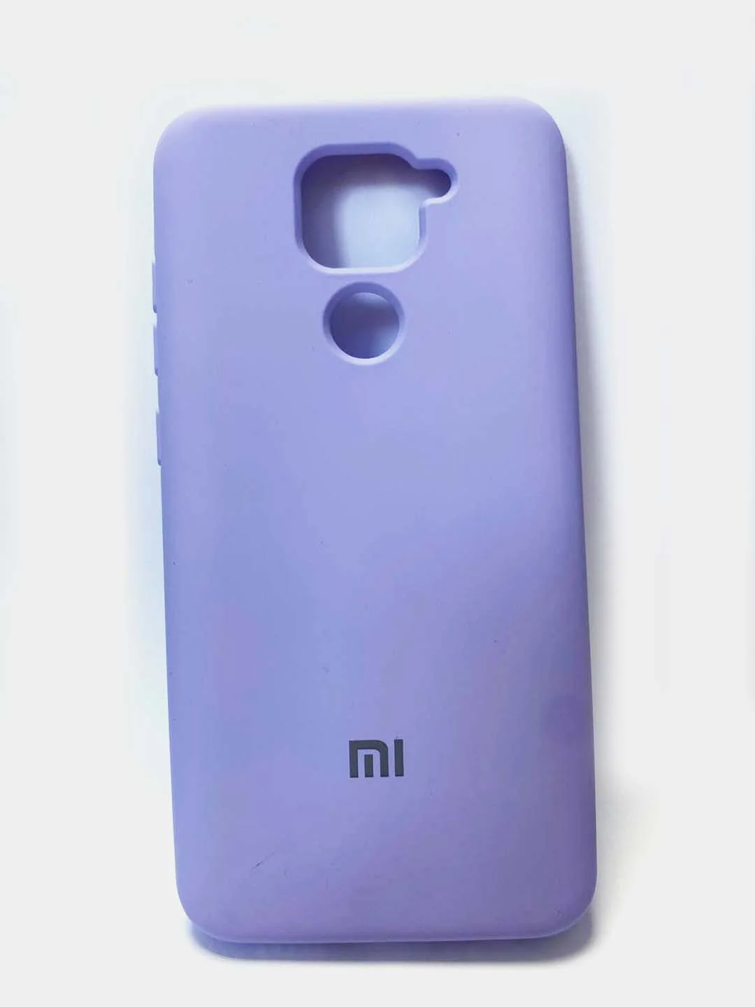 Лавандовый силиконовый чехол для Xiaomi Note 9
