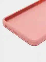 Пастельно-коралловый чехол на Realme C35, с защитой камеры