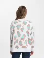 Мятный джемпер женский