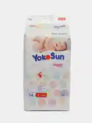 Подгузники YokoSun на липучках, размер L , 9-13 кг, 54 штуки