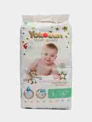 Подгузники YokoSun Premium L, 9-13 кг, 54 штуки