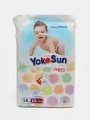 Подгузники-трусики Megabox, YokoSun, 116 штук (2 упаковки по 58 штук), размер M (6-10 кг)