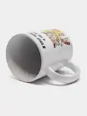 Зеленый кружка сувенирная, с принтом