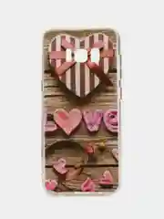 Горчичный чехол для Samsung S8
