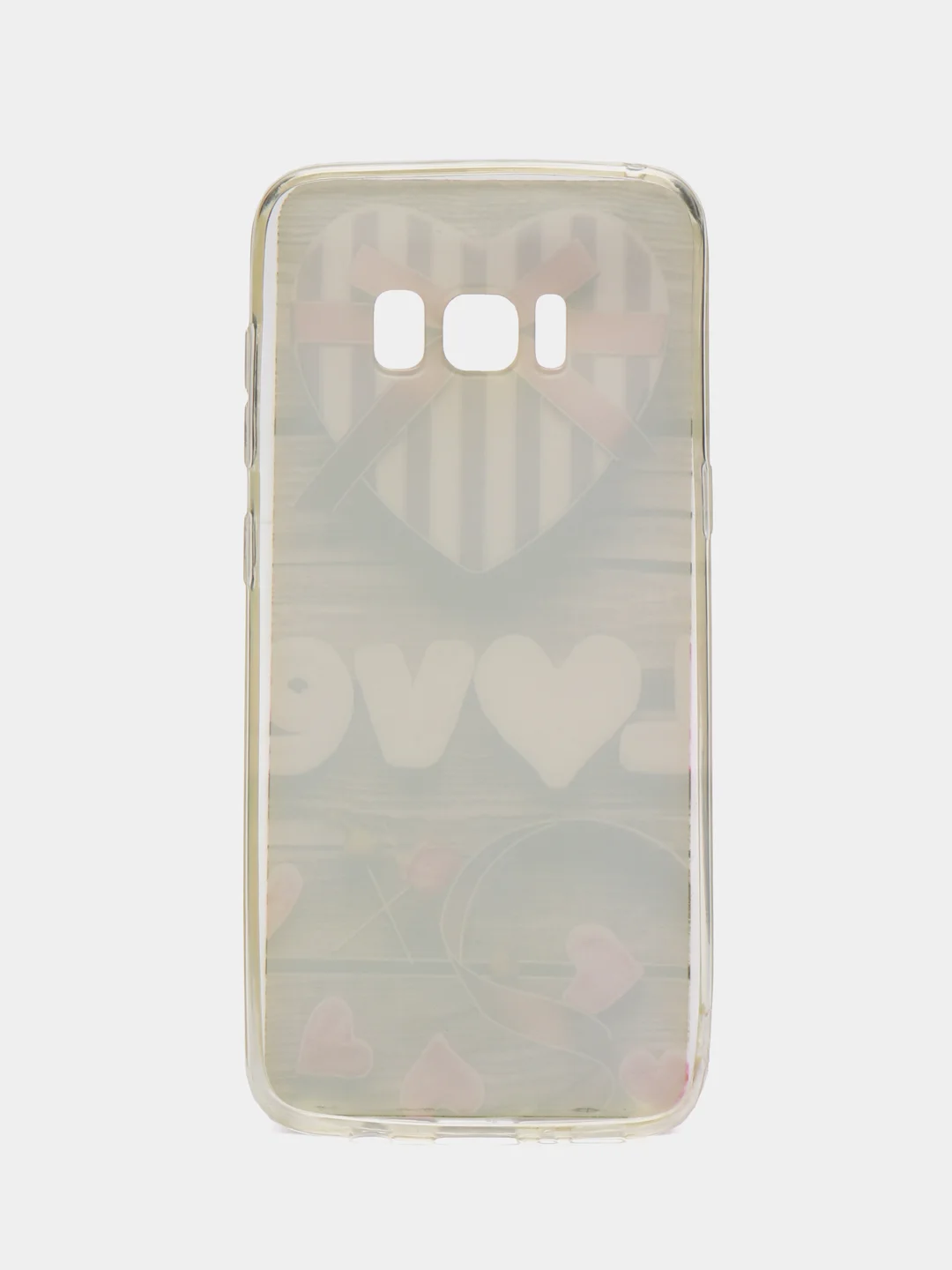 Горчичный чехол для Samsung S8