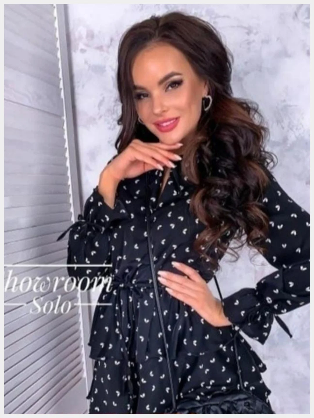 Хром платье женское с сердечками Tiffan