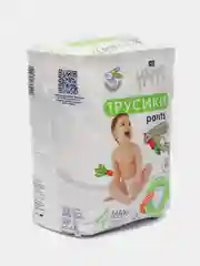 Подгузники-трусики детские "Bella baby Happy" Maxi, 12 штук, вес 8-14 кг