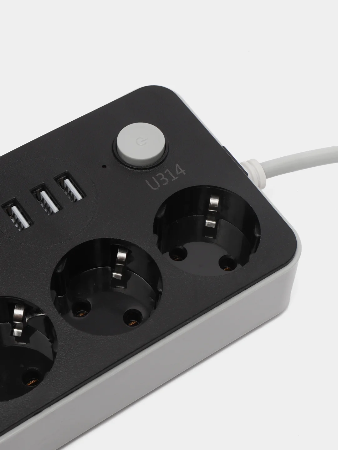 Фильтр сетевой CX-U314, 4 розетки, 3 USB