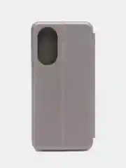 Серебряный чехол книжка для Honor X7 (Хонор Х7)