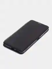 Черный чехол-книжка для Xiaomi Redmi Note 12 / Poco X5 (Редми Нот 12 / Поко Х5)