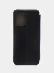 Черный чехол-книжка для Xiaomi Redmi Note 12 / Poco X5 (Редми Нот 12 / Поко Х5)