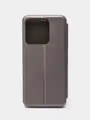 Серый чехол-книжка для Tecno Spark 8C / Spark Go 2022