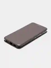 Серый чехол-книжка для Tecno Spark 8C / Spark Go 2022