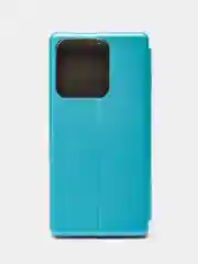 Голубой чехол-книжка для Tecno Spark 8C / Spark Go 2022