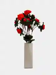 Красный искусственные цветы "Розы", букет