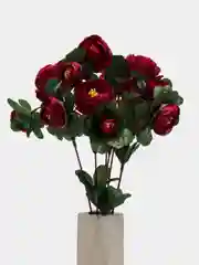 Бордовый искусственные цветы "Розы", букет