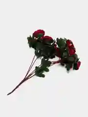 Бордовый искусственные цветы "Розы", букет