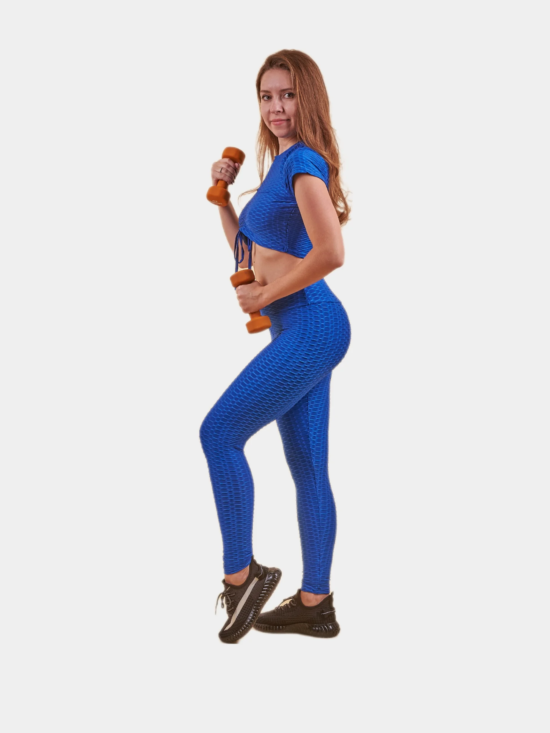 Синий костюм спортивный