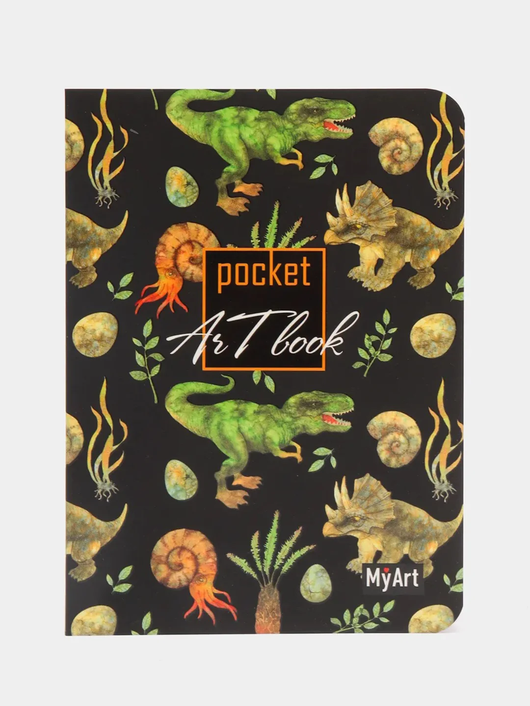 Аметистовый скетчбук MyArt Pocket Artbook, А6, без линовки, 100 г/м2, 80 листов. Проф-Пресс
