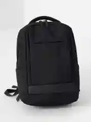 Рюкзак мужской чёрный, для ноутбука 15.6", с USB, с карманом антивор