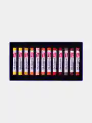 Пастель сухая художественная BRAUBERG ART CLASSIC,12цветов, ЗЕМЛЯНЫЕ ТОНА, круглое сечение