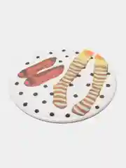 Оранжевый карманное зеркало