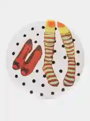 Оранжевый карманное зеркало