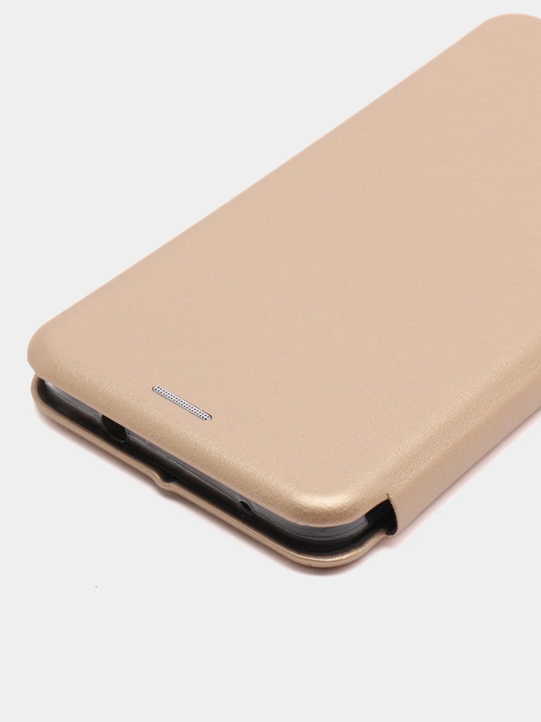 Золотой чехол-книжка для Huawei Nova Y90 (Хуавей Нова У90)