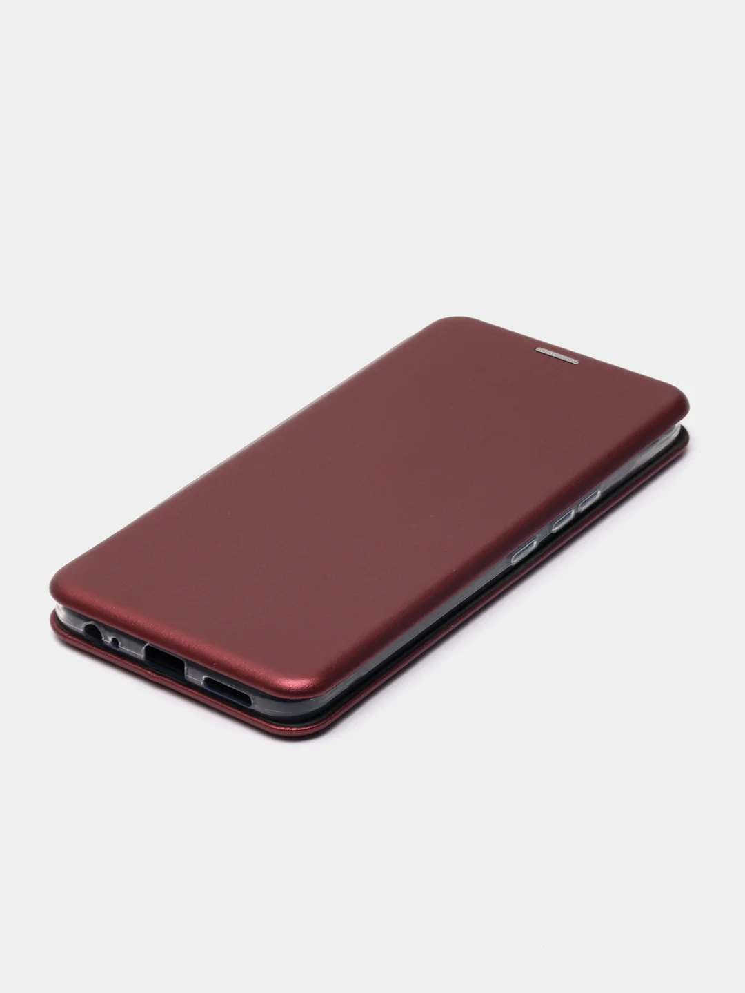 Бордовый чехол книжка INFINIX SMART 6 PLUS