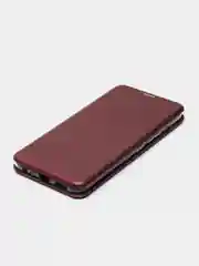 Бордовый чехол книжка INFINIX SMART 6 PLUS