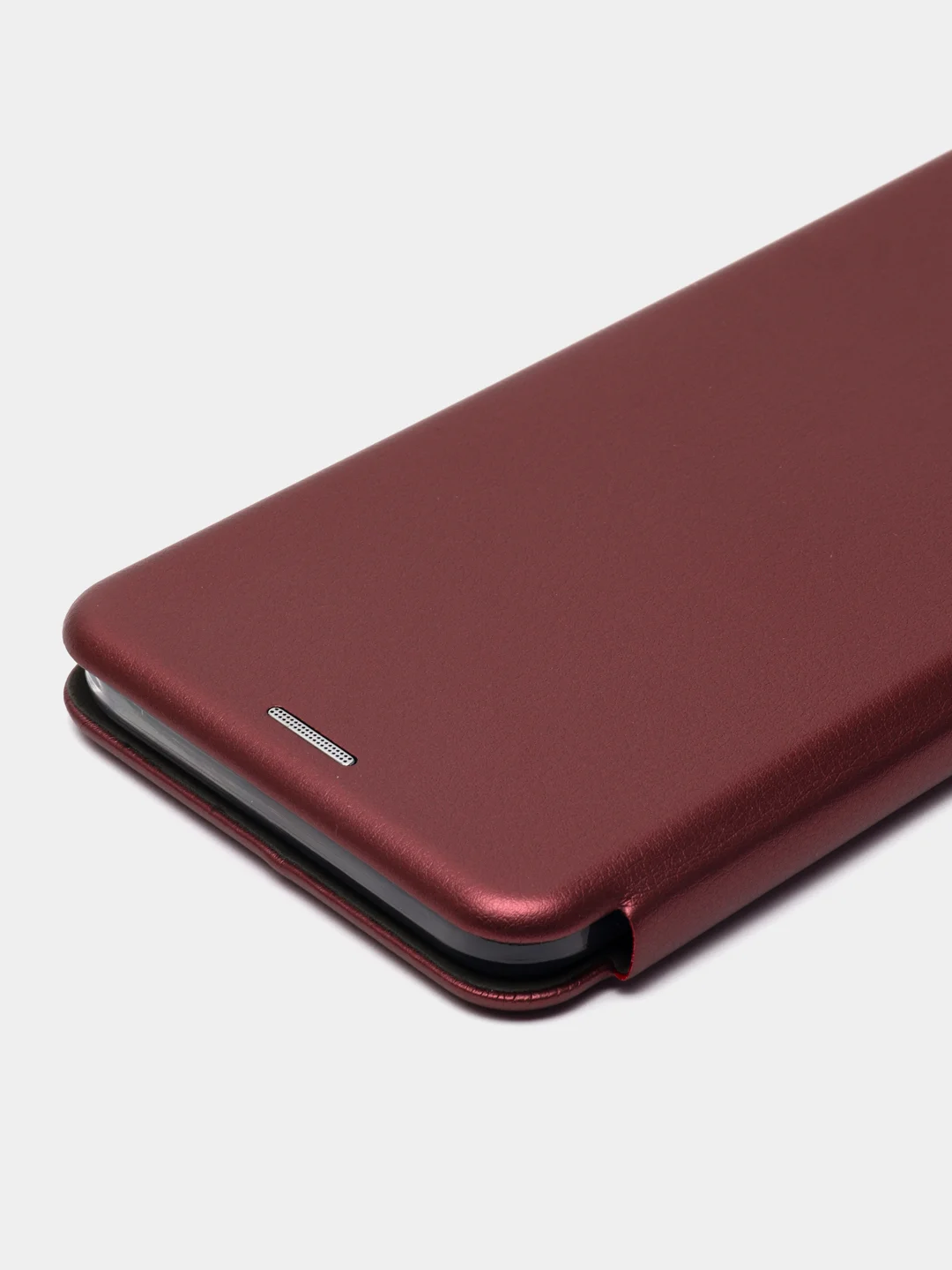 Бордовый чехол книжка INFINIX SMART 6 PLUS