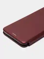 Бордовый чехол книжка INFINIX SMART 6 PLUS